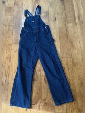 Key Size 14 Juniors Indigo Overalls